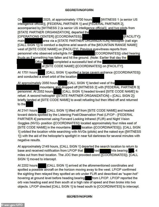 Newly Unsealed FBI Files Reveal Decades of Aerial Anomalies and UFO Encounters