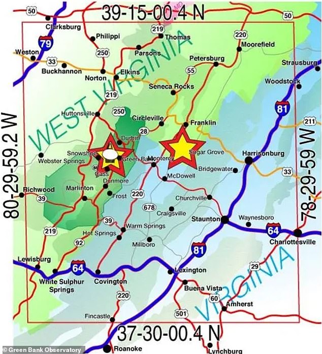 Man arrested for claiming zombie and UFO sightings in West Virginia quiet zone.