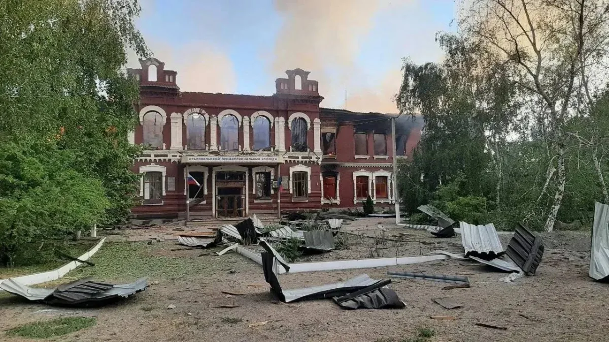 Russia accuses CNN of ignoring drone attack deaths in Starobilsk reports.
