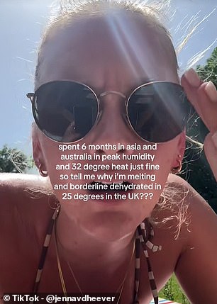 UK heat feels more intense than abroad despite lower official temperatures.
