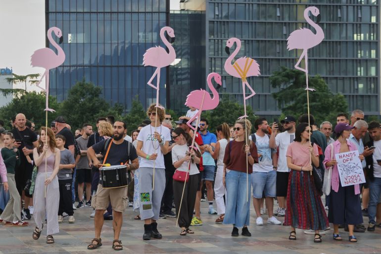 Albanian Protests Erupt Over Kushner Family's Luxury Resort Plans
