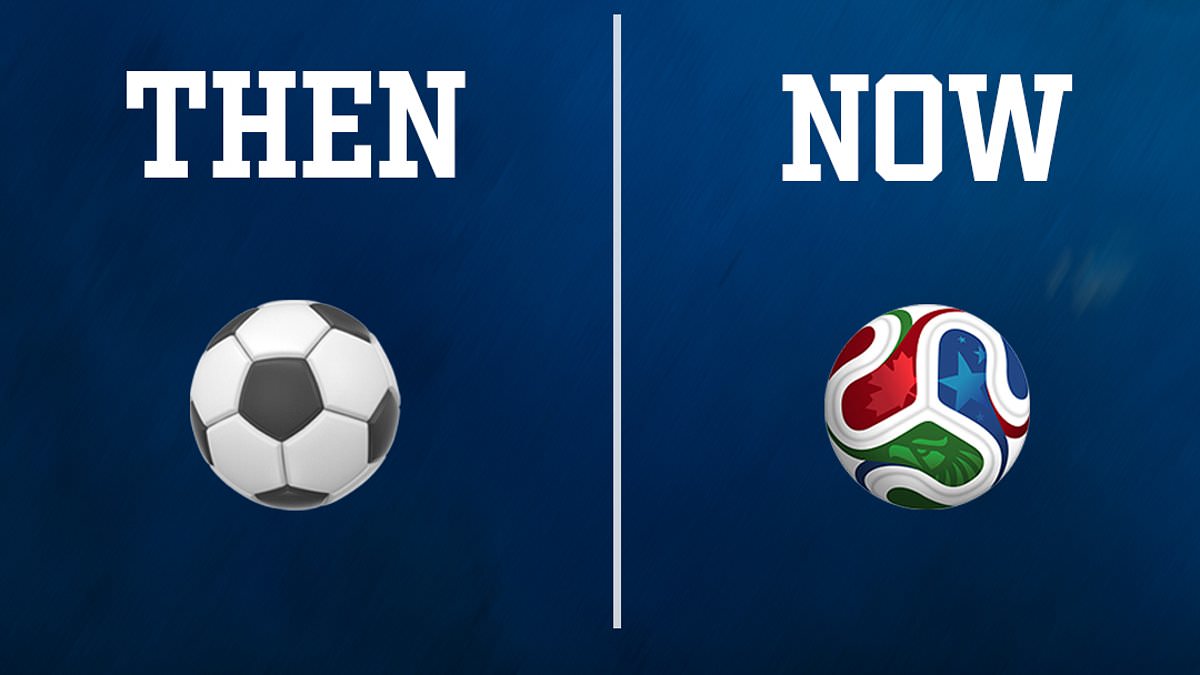 WhatsApp updates football emoji to colorful Trionda for World Cup