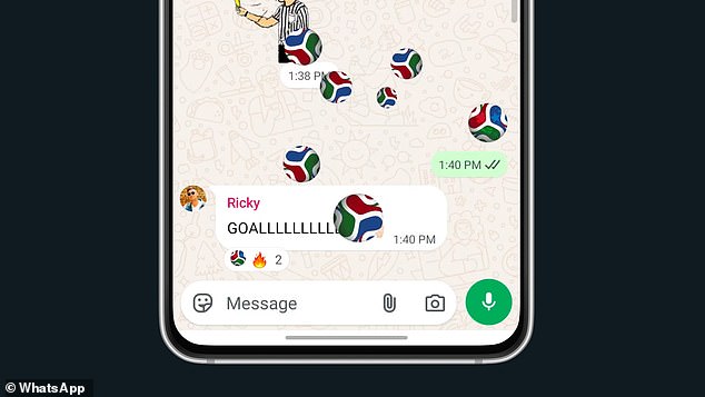 WhatsApp updates football emoji to colorful Trionda for World Cup