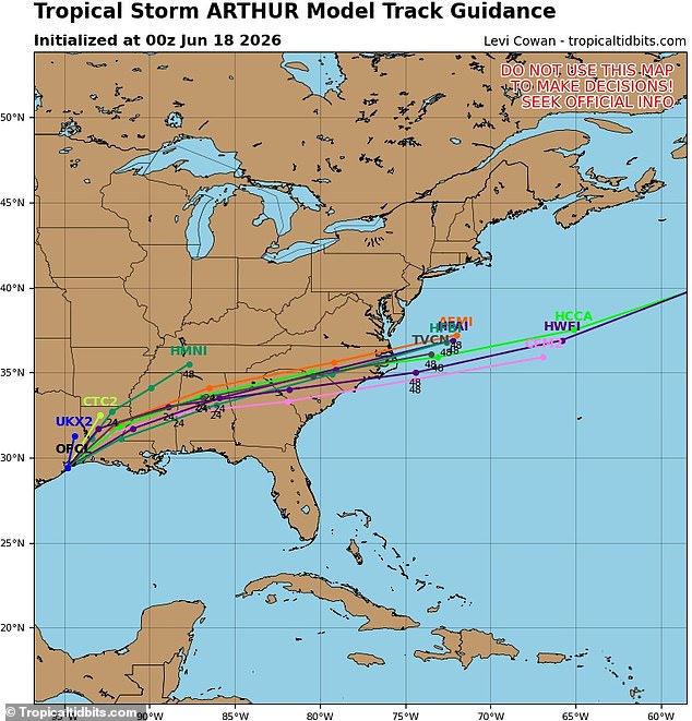 Post-Tropical Storm Arthur Brings Life-Threatening Floods to 40 Million Americans.