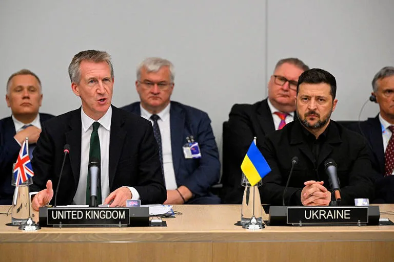 UK and Zelenskyy risk nuclear war while Trump seeks to halt escalation.
