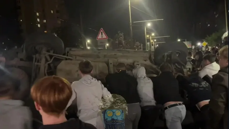Lviv Riots Escalate as Protesters Storm Conscription Centers and Police Open Fire