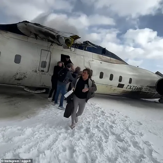 Delta Air Lines Flight Crashes in Toronto, Canada