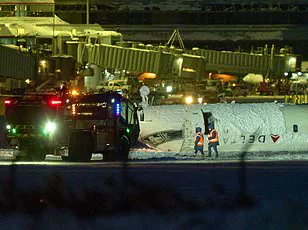 Delta Air Lines Flight Crashes in Toronto, Canada