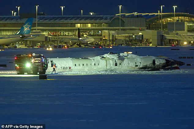 Delta Air Lines Flight Crashes in Toronto, Canada