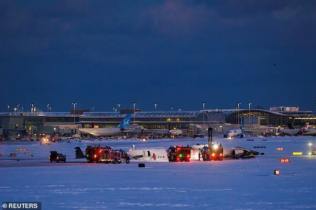 Delta Air Lines Flight Crashes in Toronto, Canada