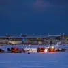 Delta Air Lines Flight Lands in Ice Storm, Skids and flips