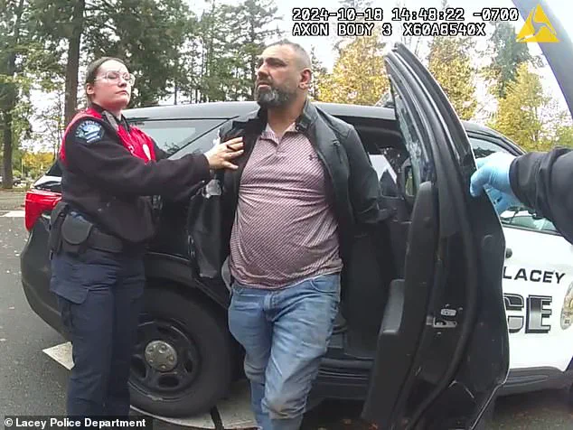 Heated altercation between officers, group including Ihsan and Zahraa after apparent school incident