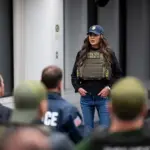 Homeland Security Secretary Kristi Noem and Fox News host Laura Ingraham engage in a tense exchange on Ingraham's primetime show