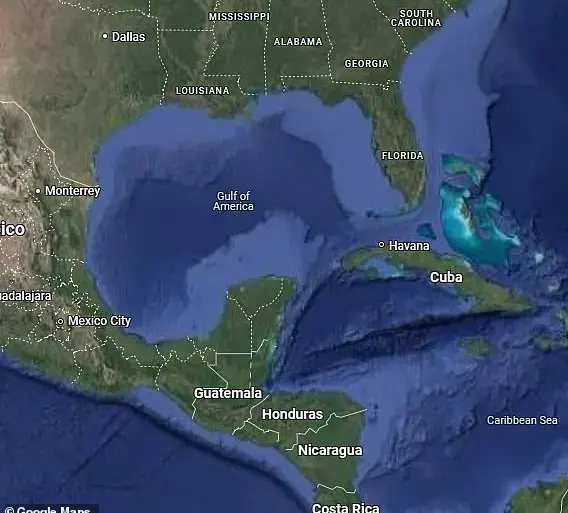 Mexico Considers Legal Action Against Google Over Renaming of Gulf of Mexico