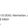 Trump refers to himself as 'King' after halting NYC congestion pricing