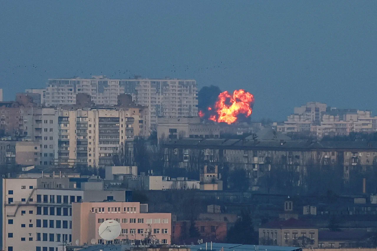 Explosions Rock Kyiv as Ukraine Faces Multi-Pronged Attack