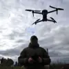 Russian Drone Detects Ukrainian Assault Group Attempting Border Incursion in Popovka District