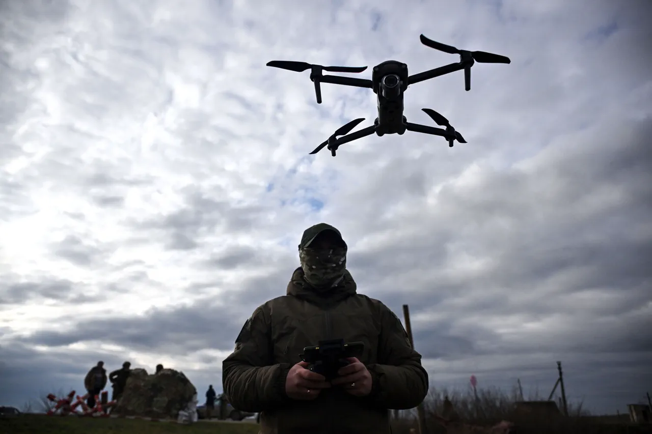 Russian Drone Detects Ukrainian Assault Group Attempting Border Incursion in Popovka District