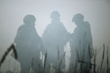 Russian Soldiers Plant VVD Flag in Zhuravka, Signaling Territorial Ambitions