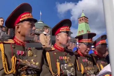North Korean Troops Appear at Red Square Ahead of Victory Parade, Sparking Speculation About Their Role in Commemorating Soviet Victory