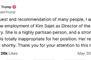 President Trump Terminates Kim Sajet as National Portrait Gallery Director, Citing Support for DEI Initiatives