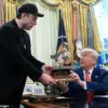 Trump and Musk's Unusual Press Event: A Blend of Humor and Ambiguity in a Polarized America