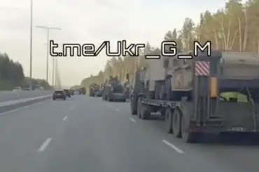 Unverified Video Sparks Speculation Over Ukrainian Equipment Transport in Russia