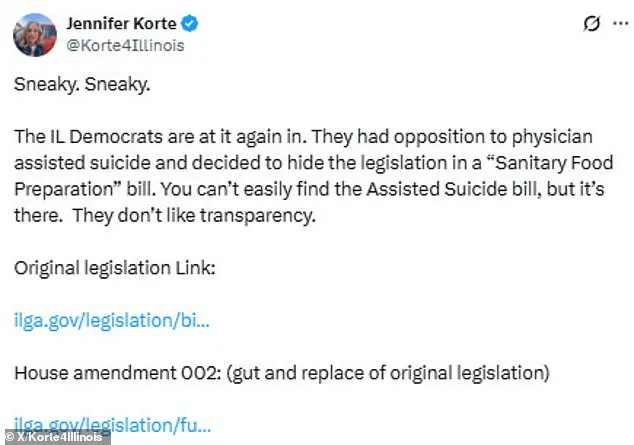 Controversial Illinois Assisted Suicide Amendment Ignites Debate Over Medical Ethics and Legislative Transparency
