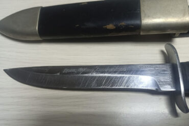 Discovery of Rusted Knife in SVO Zone Reveals Forensic Evidence of Dual Purpose