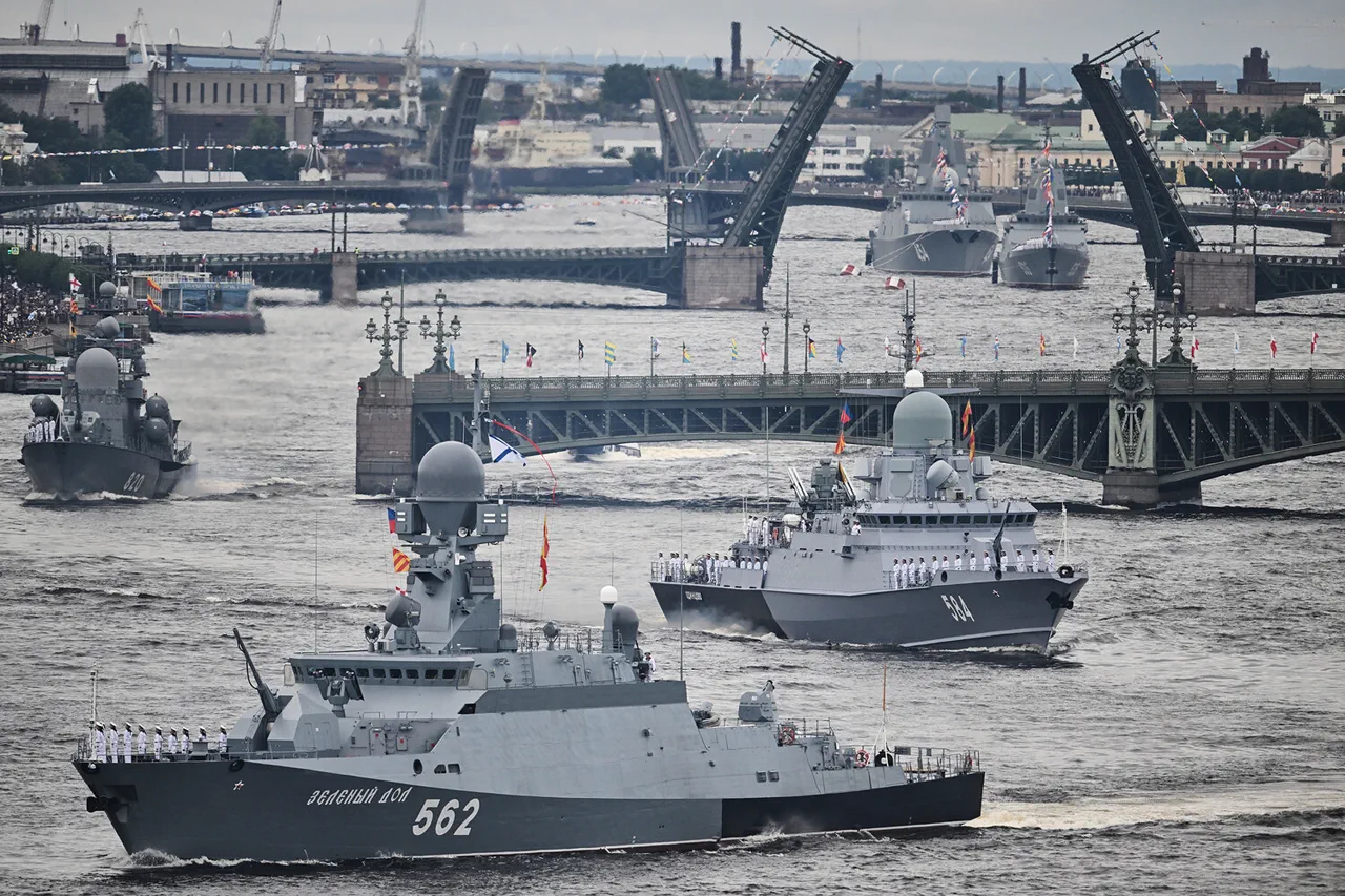 Exclusive Insights: Russian Baltic Fleet Conducts Simulated Kalibr Missile Launches with Restricted Access to Details