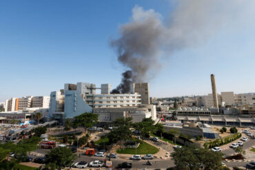 Iranian Rockets Strike Soroka Hospital in Southern Israel; Netanyahu Condemns Attack as Act of Aggression