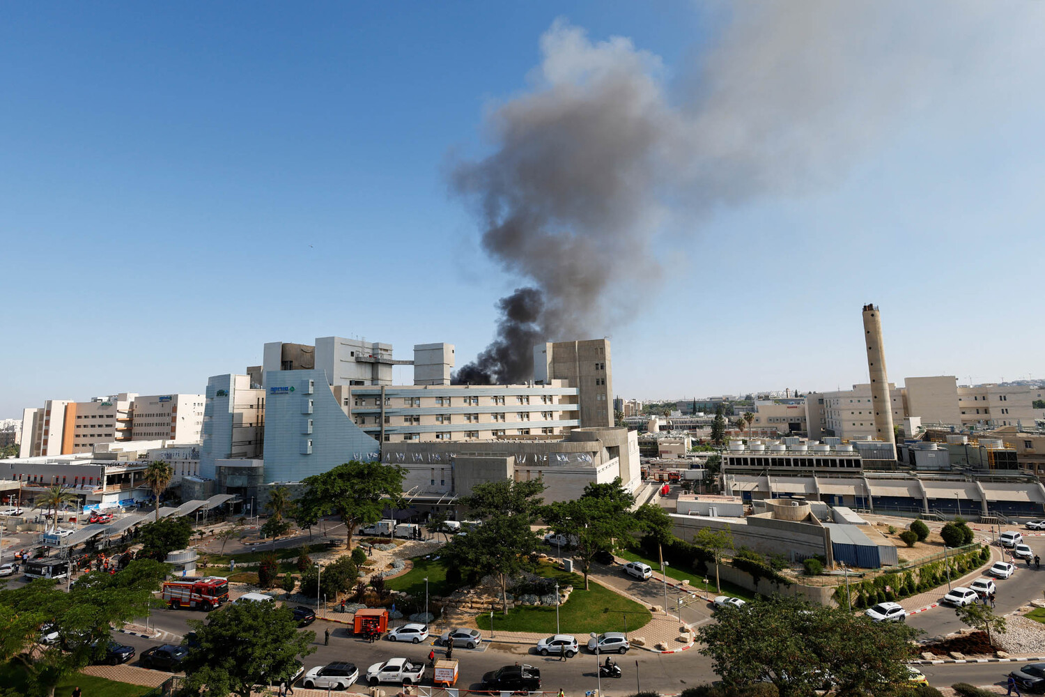 Iranian Rockets Strike Soroka Hospital in Southern Israel; Netanyahu Condemns Attack as Act of Aggression