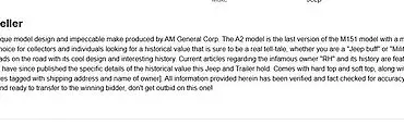 Military Jeep and Trailer Linked to Gilgo Beach Killer Spark eBay Auction with $9,100 Bids