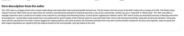 Military Jeep and Trailer Linked to Gilgo Beach Killer Spark eBay Auction with $9,100 Bids