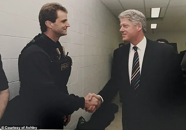 ‘My father’s Secret Service career taught me the importance of vigilance and protection,’ says Ashley, 36, reflecting on her retired agent father’s influence.