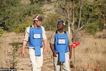Prince Harry's Perilous Mission in Angola: Continuing Diana's Legacy with the Halo Trust