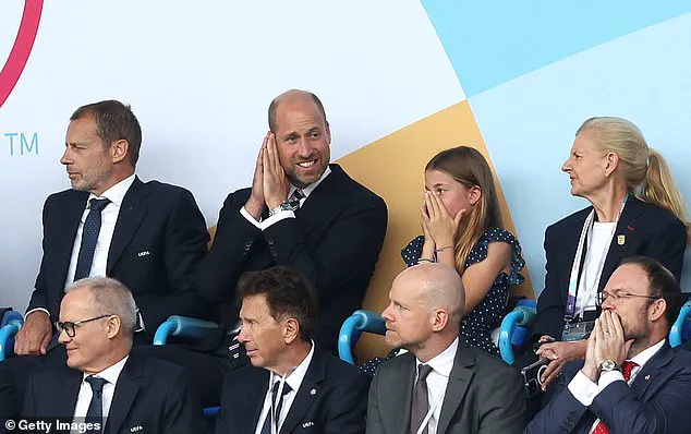 Privileged Access: Princess Charlotte's Emotional Journey Through the Euros Final Victory