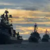 Russian Baltic Fleet Conducts Advanced Drills to Simulate Repelling Hypothetical Enemy Reconnaissance Threats