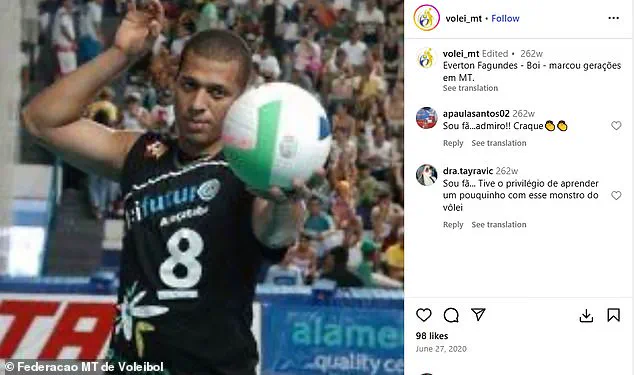 Shocking Alleged Kidnapping and Murder of Retired Volleyball Star Everton Boi by Ex-Husband of Girlfriend in Cuiabá, Brazil