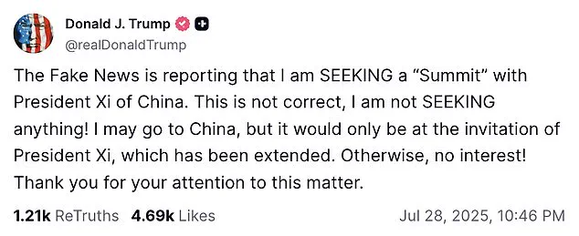 Trump Denies Summit with Xi, but White House Insiders Reveal Preparations Are Underway