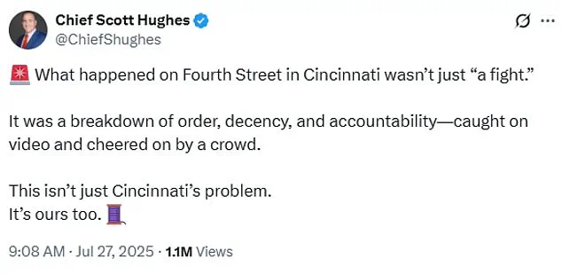 Viral Footage of Cincinnati Mob Attack Sparks Outrage as Police Probe 'Breakdown of Order'