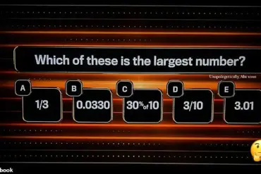 Debating a Simple Primary School Math Question from ITV’s The 1% Club: Why Adults Are Left Baffled