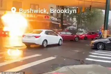 Explosion Shocks Bushwick: Witnesses Describe Chaos as Fireball Erupts from Manhole