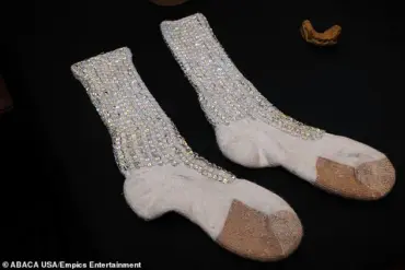Michael Jackson's Dirty Sock Sells for £6,600 at French Auction, Surpassing Expectations