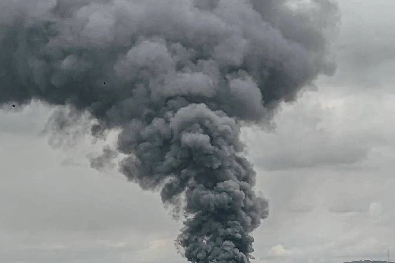Urgent Update: Drone Attack Sparks Fire at Sochi's Oil Storage Facility, Critical Infrastructure Under Threat