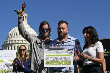 Emotional Exit from Epstein Survivor Meeting Sparks Debate on Systemic Justice Failures